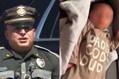 Policial salva bebê que nasceu sem respirar em carro: \"Foi a graça de Deus\"