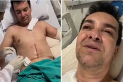 Regis Danese posta vídeo após cirurgia: “Nasci de novo”