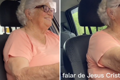 Idosa conta que por onde passa, evangeliza as pessoas: 'Sempre temos que falar de Jesus'