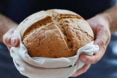 Pão italiano recheado