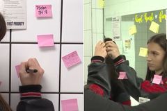 Adolescente cria muro de orações com post-it em escola nos EUA