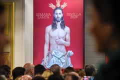 Cartaz da Semana Santa é acusado de retratar Jesus 'sexualizado'