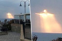 Nuvens formam imagem de Jesus: "Fiquei encantado com a visão"