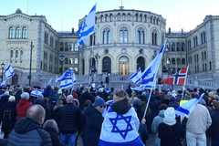 Cristãos na Noruega defendem Israel em comício histórico contra o antissemitismo