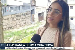 ‘Orei para sobreviver com meu bebê’, diz mulher que foi soterrada grávida em Petrópolis