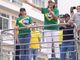 \"Não desistam do nosso país, continue orando!\", diz Michelle em manifestação