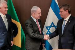 Governadores de SP e Goiás expressam apoio a Israel em visita a Netanyahu