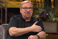 \"Seu propósito número 1 é deixar Deus amar você\", diz Rick Warren