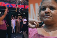 Mulher é curada de paralisia e pula de alegria em culto: \"Sou grata a Deus\"