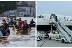 Samaritan's Purse manda avião com materiais de ajuda ao RS