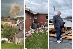 Tornado destrói igreja durante culto e pastor testemunha milagre