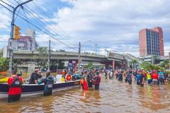 \"Cenário de guerra\": o relato de uma jornalista do Guiame que foi afetada pelas enchentes