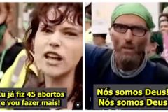 ‘Diabólico’, diz pastor sobre vídeo de ativistas em manifestação