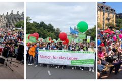 Marchas pró-vida: milhares de cristãos unidos e esquerdistas irados