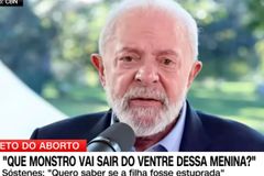 PL 1904: ‘Que monstro vai sair do ventre?’, diz Lula sobre bebês