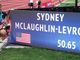 Sydney McLaughlin-Levrone bate recorde: ‘Louvado seja Deus’
