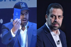 "Vou exorcizar o demônio": Marçal provoca Boulos em debate