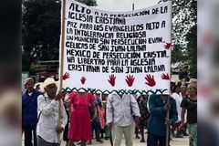 Evangélicos protestam contra perseguição e ataques no México