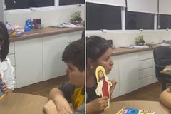 Pastora ensina menino autista sobre batismo: \"Jesus vai te guiar por toda a vida\"