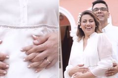 Rebeca Nemer e Baruk anunciam gravidez após 15 anos tentando: \"Estamos como quem sonha\"