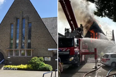 Cristãos se mobilizam para ajudar igreja que foi destruída pelo fogo