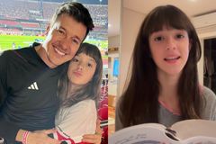 Filha de Rodrigo Faro emociona: 'Recebi o Espírito Santo'