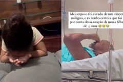 Menina ora pedindo que Deus cure seu pai ou a leve junto