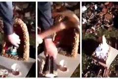 Pastor que destruiu imagem de Aparecida é investigado pela Polícia