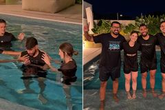 Lucas Paquetá aceita Jesus e é batizado no Rio de Janeiro: \"Cristo vive em mim\"