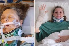 Mulher sobrevive a acidente após hemorragia cerebral: \"Deus tem um plano\"