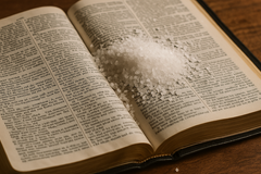 O valor espiritual do sal, elemento citado por Jesus