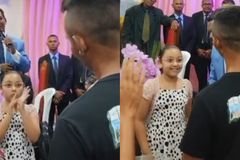 Surdo aceita Jesus após menina traduzir culto em Libras, na Paraíba
