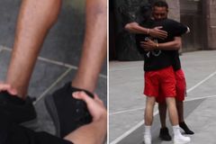Homem tem pernas de tamanhos diferentes igualadas após oração de evangelista