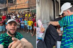 Jovem evangeliza crianças e ora por moradores em favela de MG: ‘Cristo vive, espalhe isso’