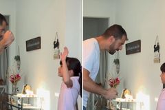 Pai inspira ao encorajar filha com a Bíblia: ‘Você é vencedora em Cristo Jesus’