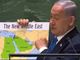 Países árabes condenam fala de Netanyahu sobre mapa bíblico do \"Grande Israel\"