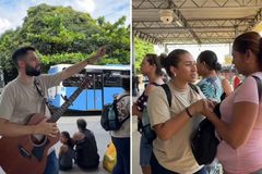Pessoas são impactadas durante evangelismo em rodoviária: \"O ônibus atrasou, Jesus não\"