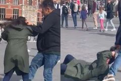 Pregadora de rua é arrastada pelo cabelo por muçulmano na Holanda: \"Perseguição\"