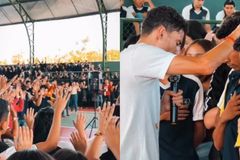 Missão prega em escolas do CE e leva alunos a Jesus: \"Essa geração está sedenta\"