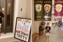 Menino de 5 anos viraliza após pedir festa de aniversário com tema de Jesus