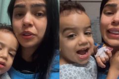 Menino de 2 anos sobrevive à queda do 3º andar e mãe testemunha: \"Deus livrou da morte\"