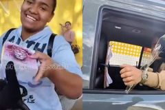 Homem entrega Bíblias e rosas nas ruas do PR: \"As pessoas estão carentes do amor de Deus\"