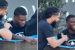Estrela da NFL é batizado em igreja antes de jogo nos EUA
