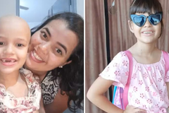 “Deus me mostrou que o impossível pode acontecer”, diz mãe de menina que venceu 2 cânceres