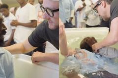 Detento decide pelo batismo após ouvir a voz de Jesus em prisão: \"Ele me chamou\"