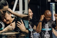 Igreja batiza mais de 480 pessoas em SC: \"As coisas velhas passaram, tudo se fez novo\"