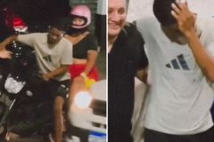 Jovem para moto ao ver evangelismo de rua e aceita Jesus no Maranhão