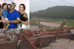 Família escapa ilesa após casa desabar e autoridade diz que foi \"a mão de Deus\"