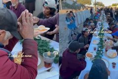 Igreja faz Ceia de Natal para sem-teto no México: \"Deus não se esquece de ninguém\"