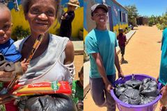 Missão dá 2 toneladas de arroz como presente de Natal à famílias em Madagascar